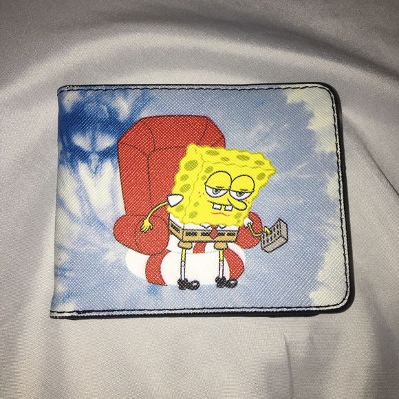 NEW Tags SpongeBob squarePants wallet Ight Imma Head Out sponge Bob - Picture 1 of 5